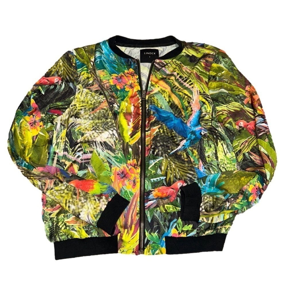 Lindex Tropical Parrot Jacket